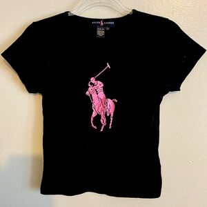 Ralph Lauren Pink Pony Breast Cancer T-Shirt